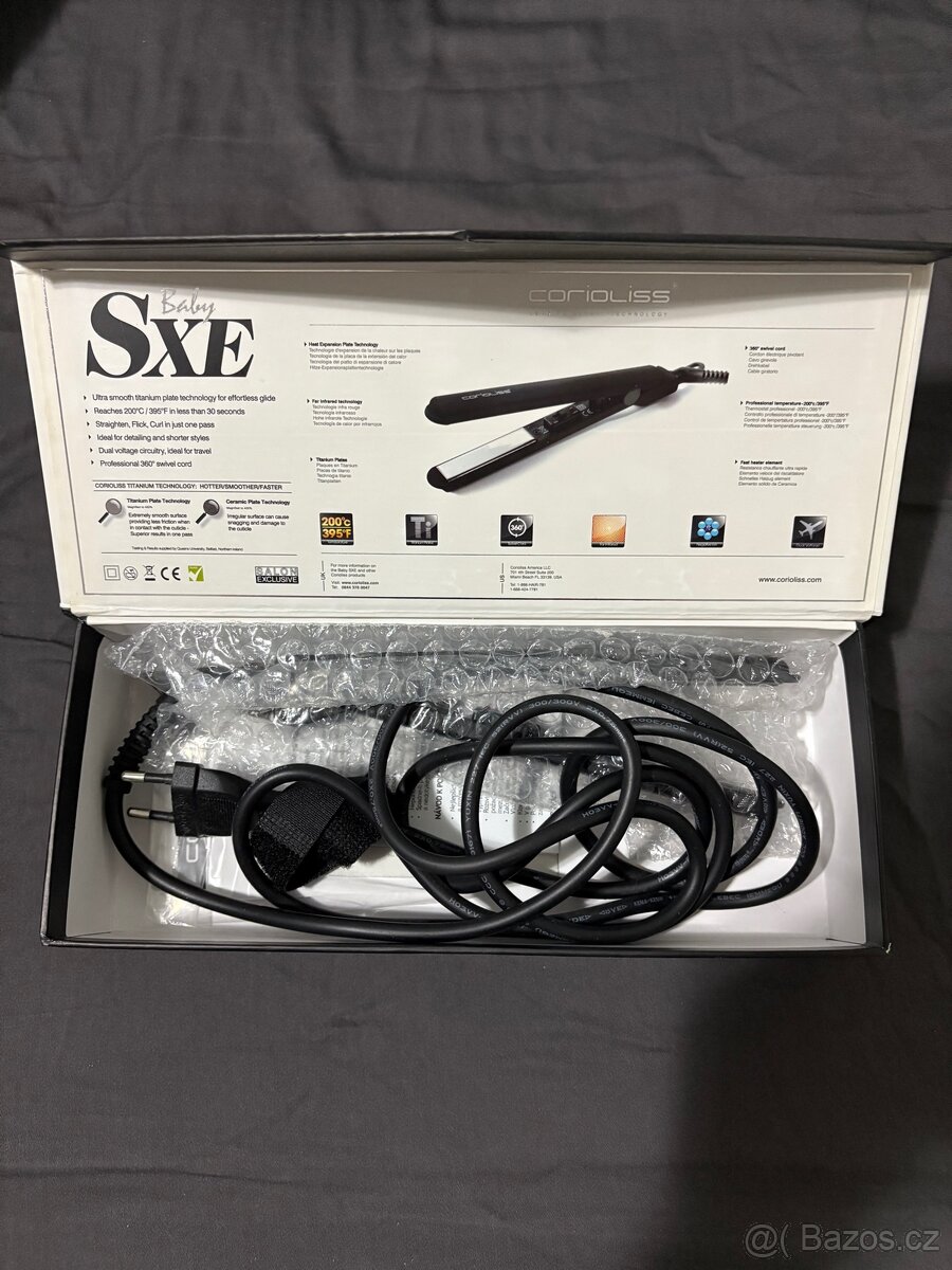 Žehlička na vlasy - Corioliss Baby SXE - 2