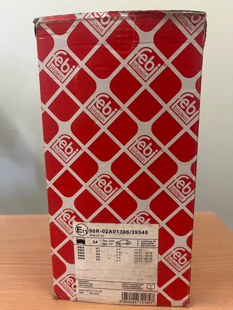 Sada brzdové destičky BMW M5 M6 - 2