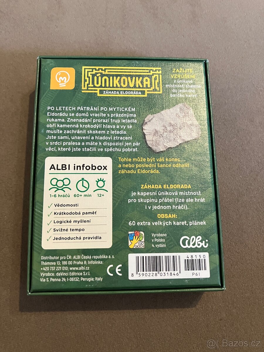 Úniková hra Záhada Eldoráda - 2