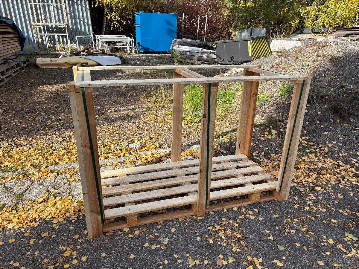 Dřevěná klec, paleta na dřevo - 2