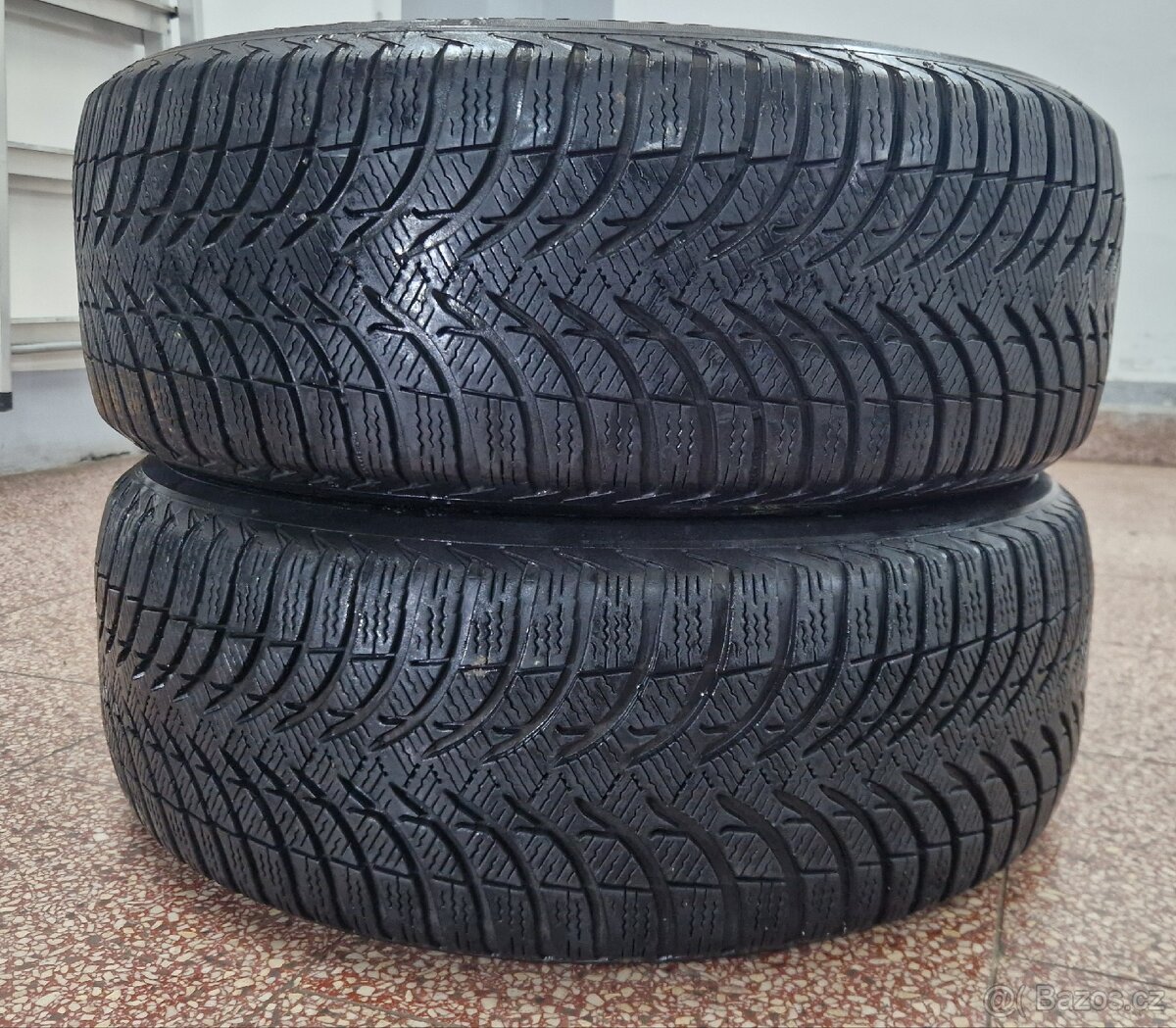 2x zimni pneu 205/55/16..91H...MICHELIN - 2