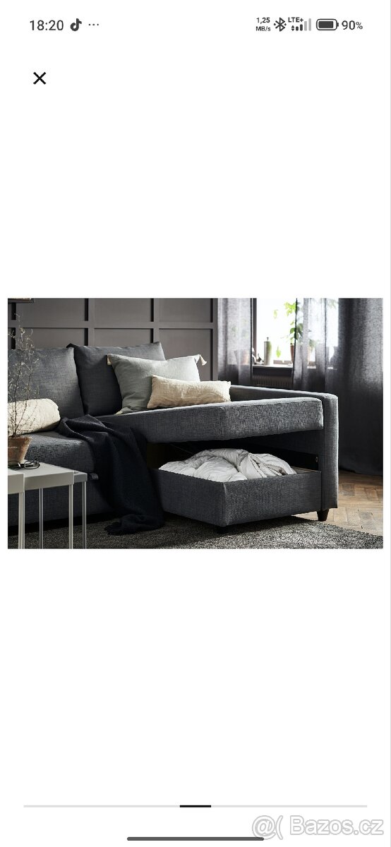 Rohova rozkladaci sedacka Ikea - 2