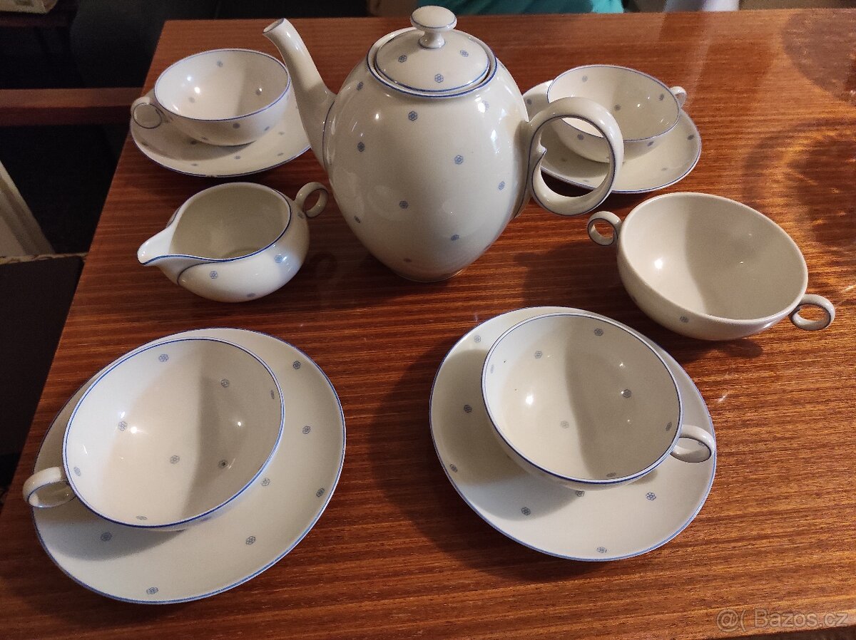 Čajová souprava - starožitnost - 2
