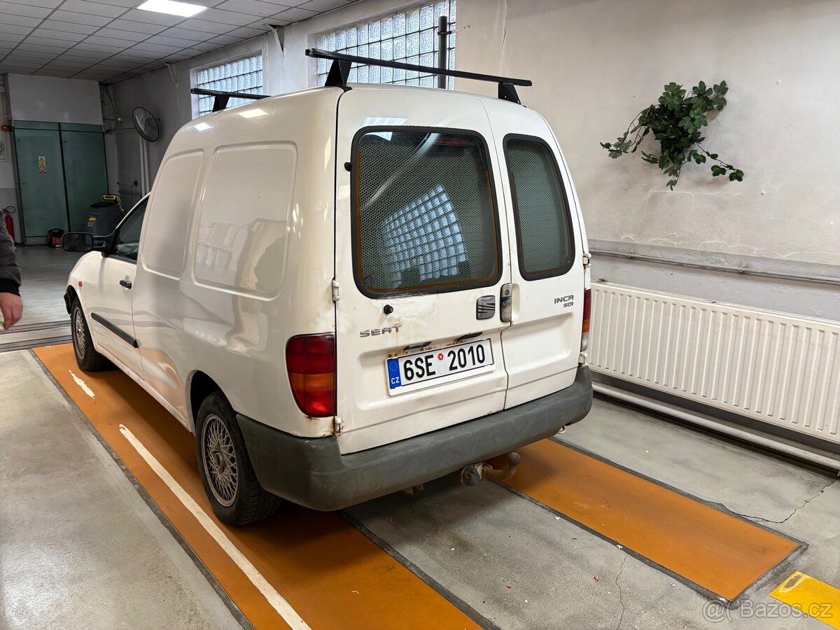Seat inca vw caddy 1.9 sdi - 2