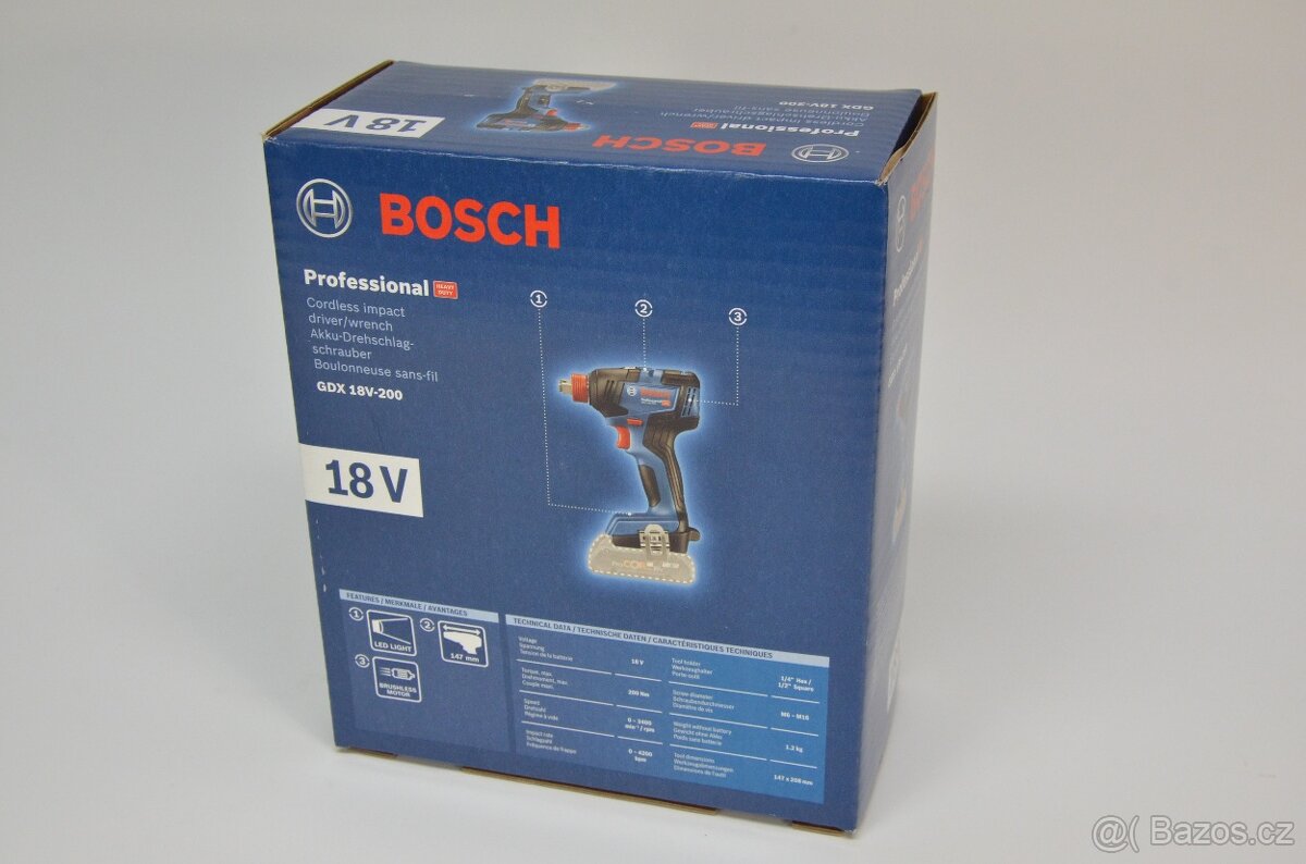 Bosch nový rázový utahovák - 2