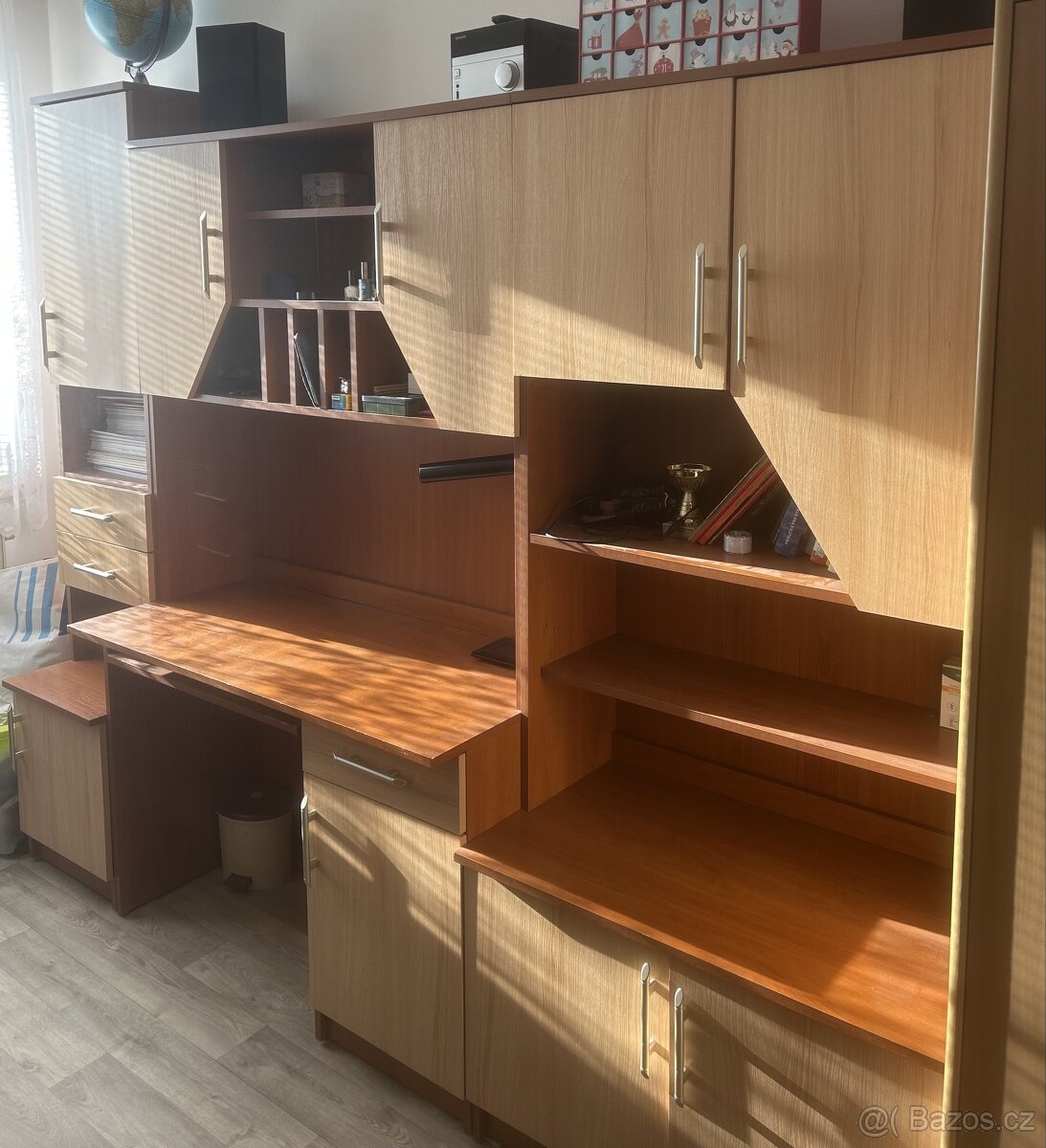 Stěna do dětského pokoje + šatní skříň - 2