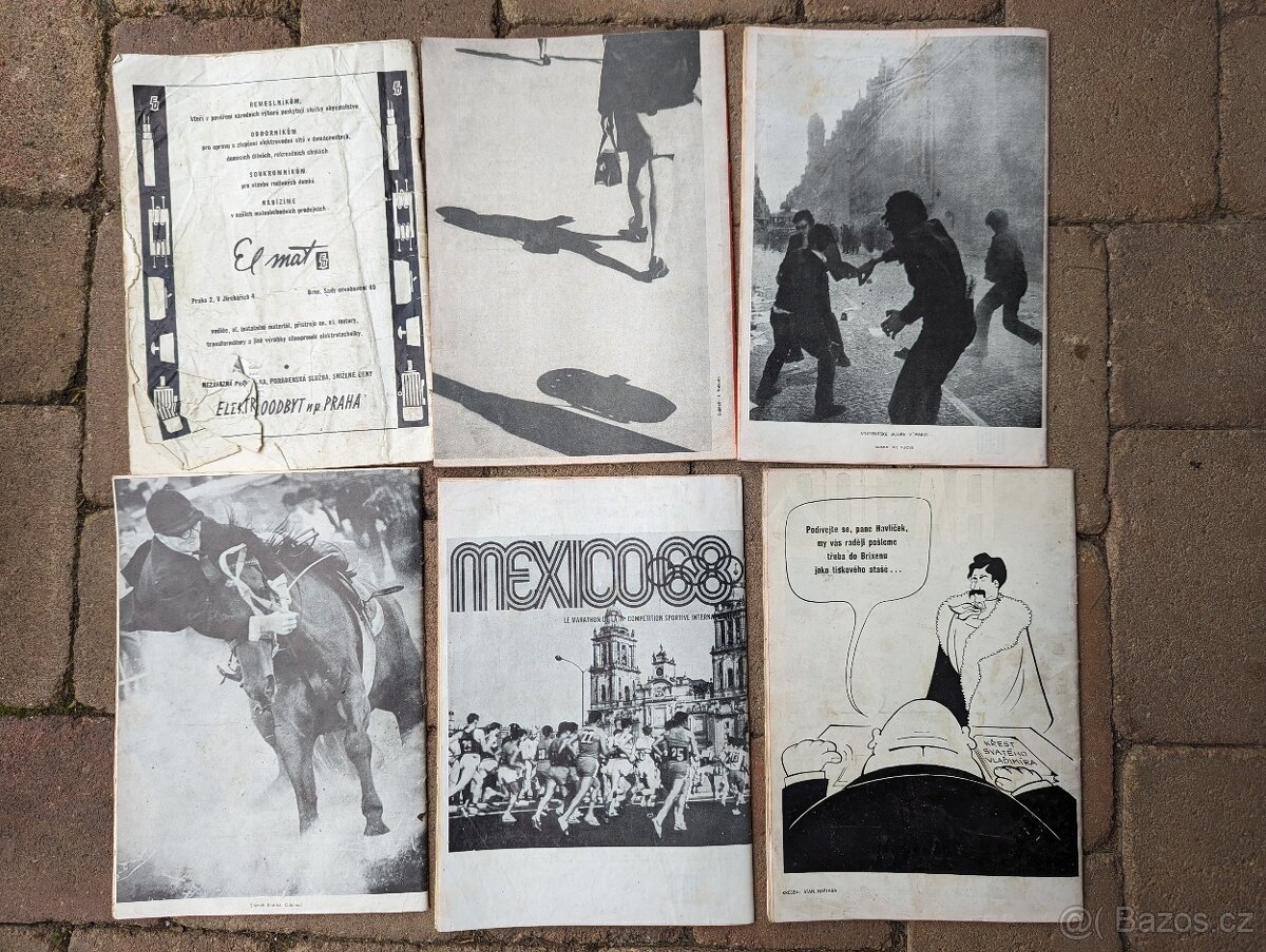 časopis - REPORTÉR - 6ks - 2