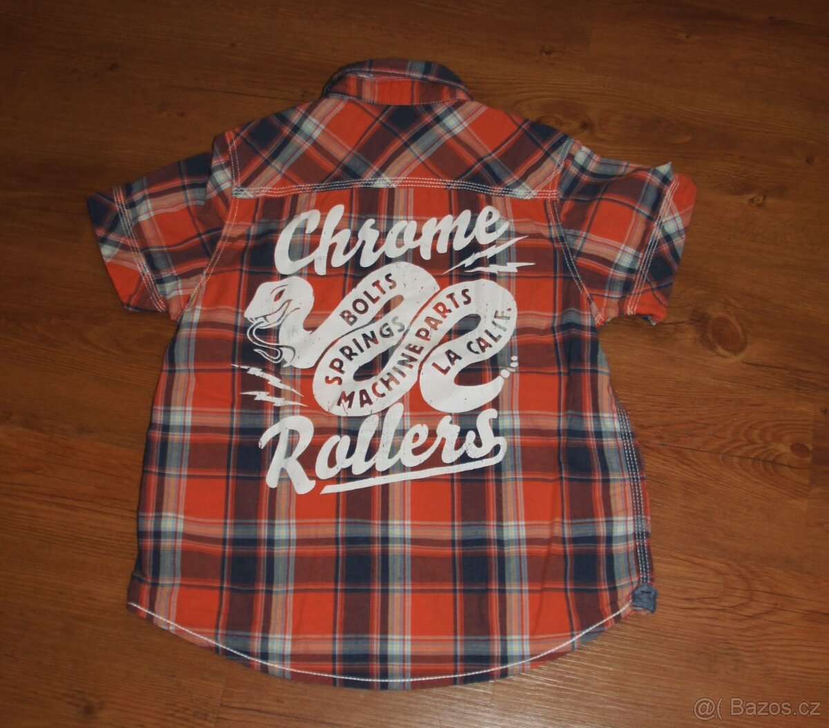 Kostkovaná košile H&M - vel. 140 - 2