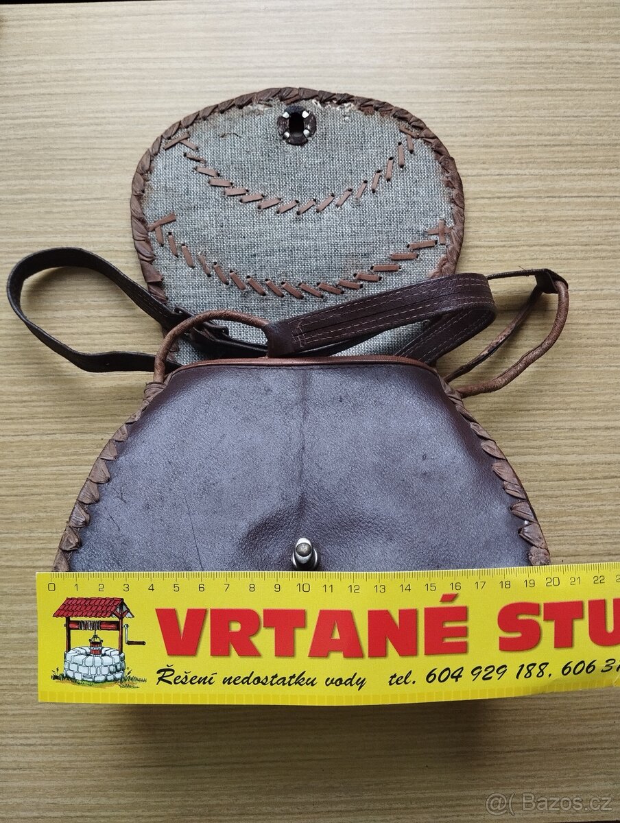 Stará kožená brašna - 2