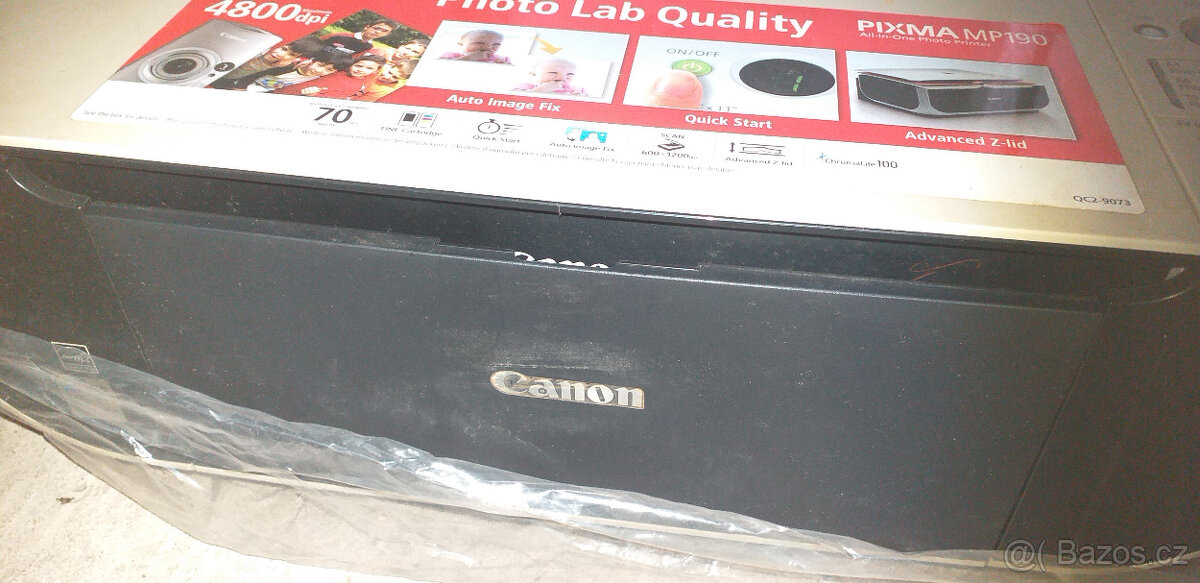 Canon Pixma MP190 All-In-One Inkjet Printer Scanner Copier - 2