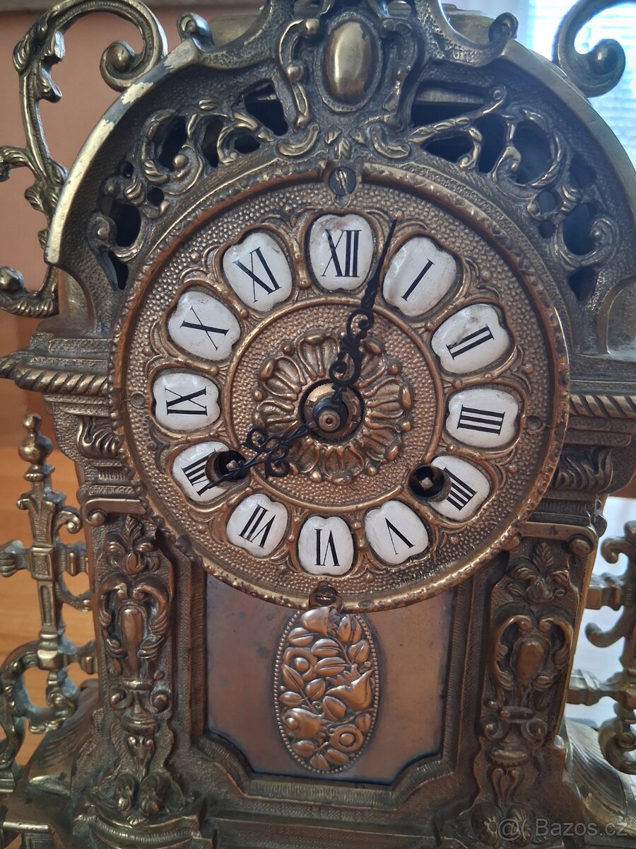 Mosazné hodiny - 2