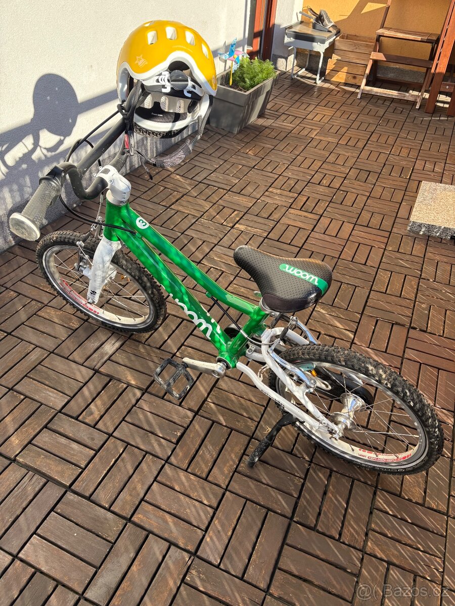 Woom 3 + helma + stojánek - 2