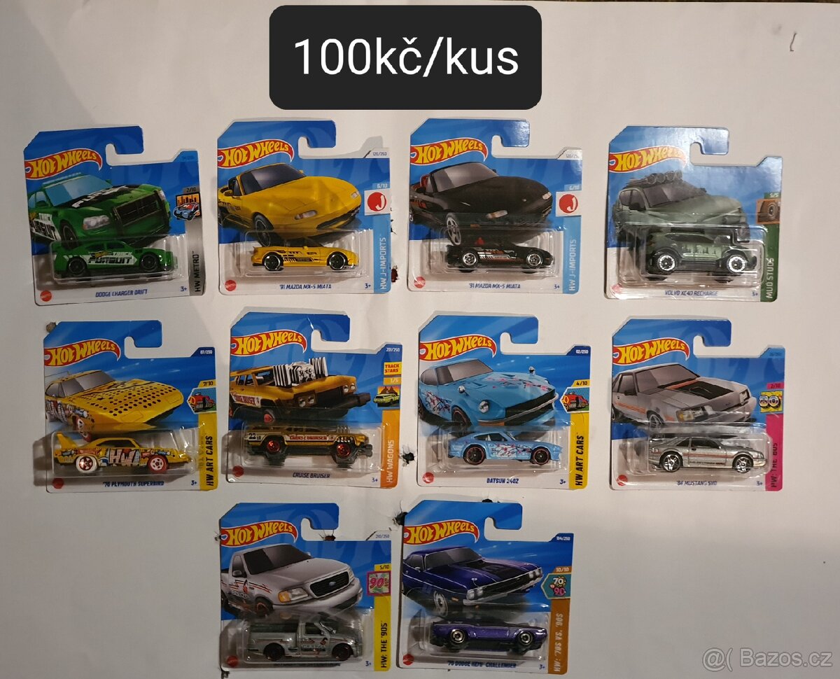 Hot wheels modely - 2