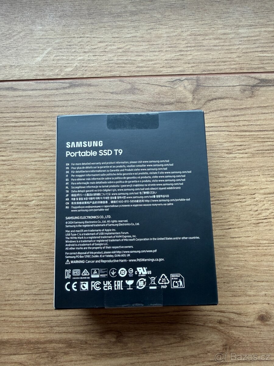 Samsung Portable SSD T9 2TB | Nový | Záruka - 2