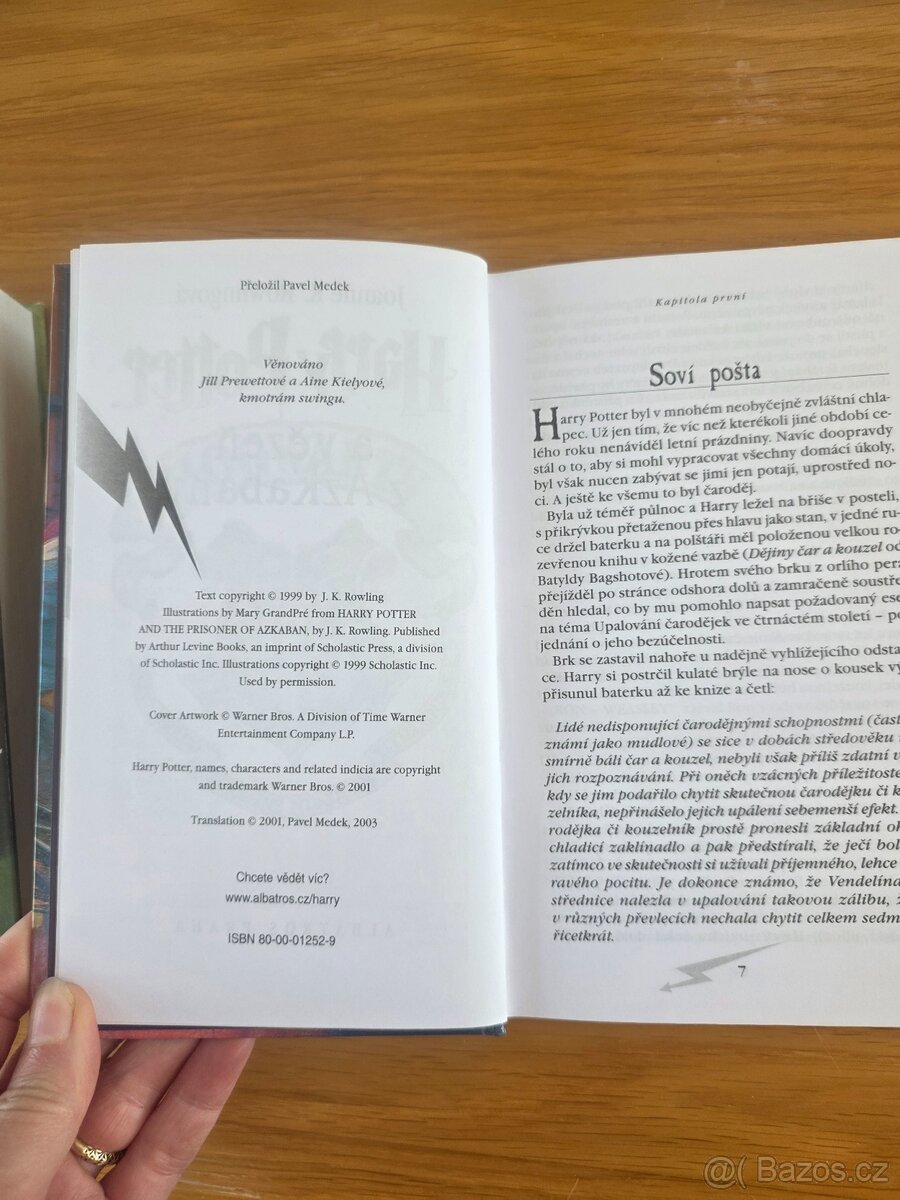 2x kniha Harry Potter - 2