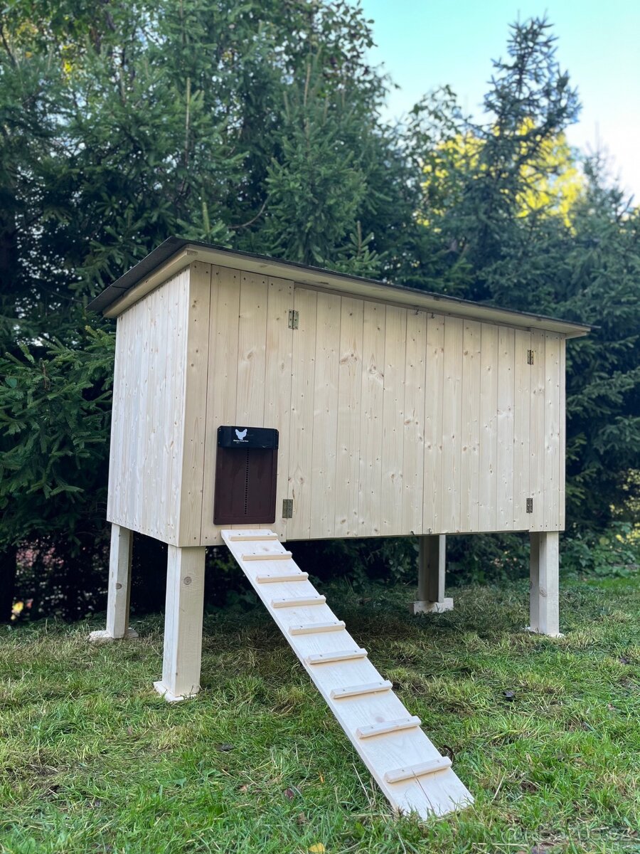 Kurník 5-10 slepic - zateplený - 2