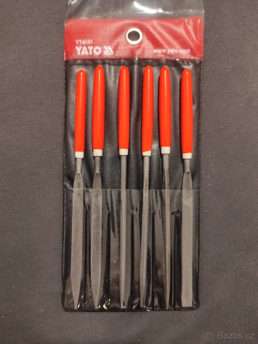 Sada pilníků diamantových 5x180 mm 5 ks - 2