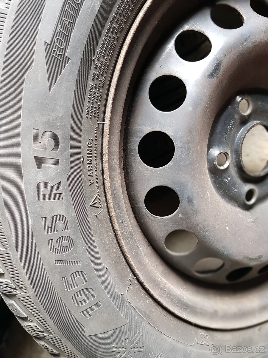 Zimní kola 195/65 r15 Michelin - 2