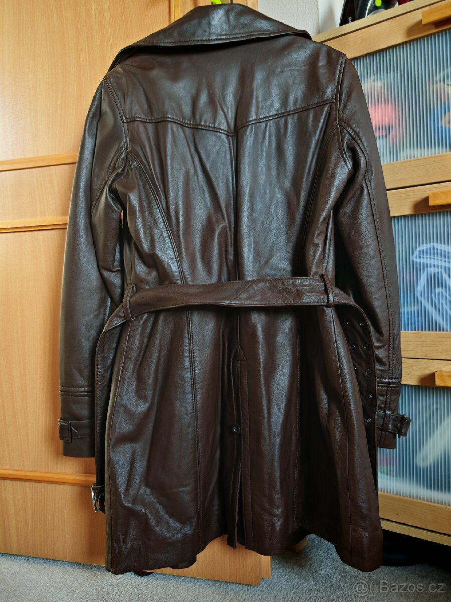 Kožený kabát vel. 40 - 2