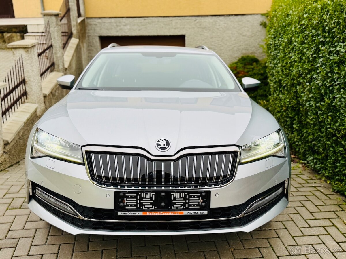 ŠKODA SUPERB 3 1,4TSi iV STYLE DSG TAŽNÉ Koup.ČR,2022,84tkm - 2