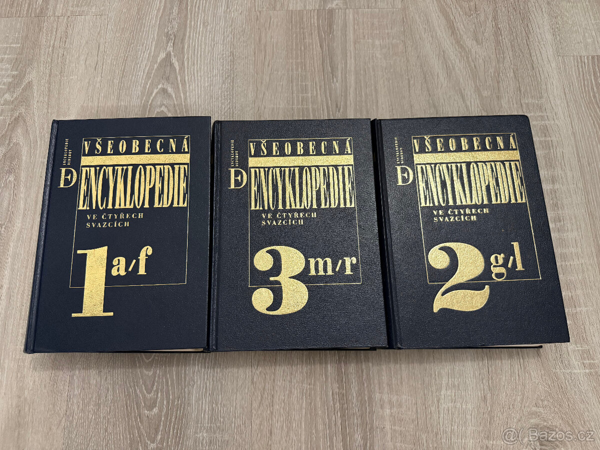 Všeobecné encyklopedie knihy 3ks - 2