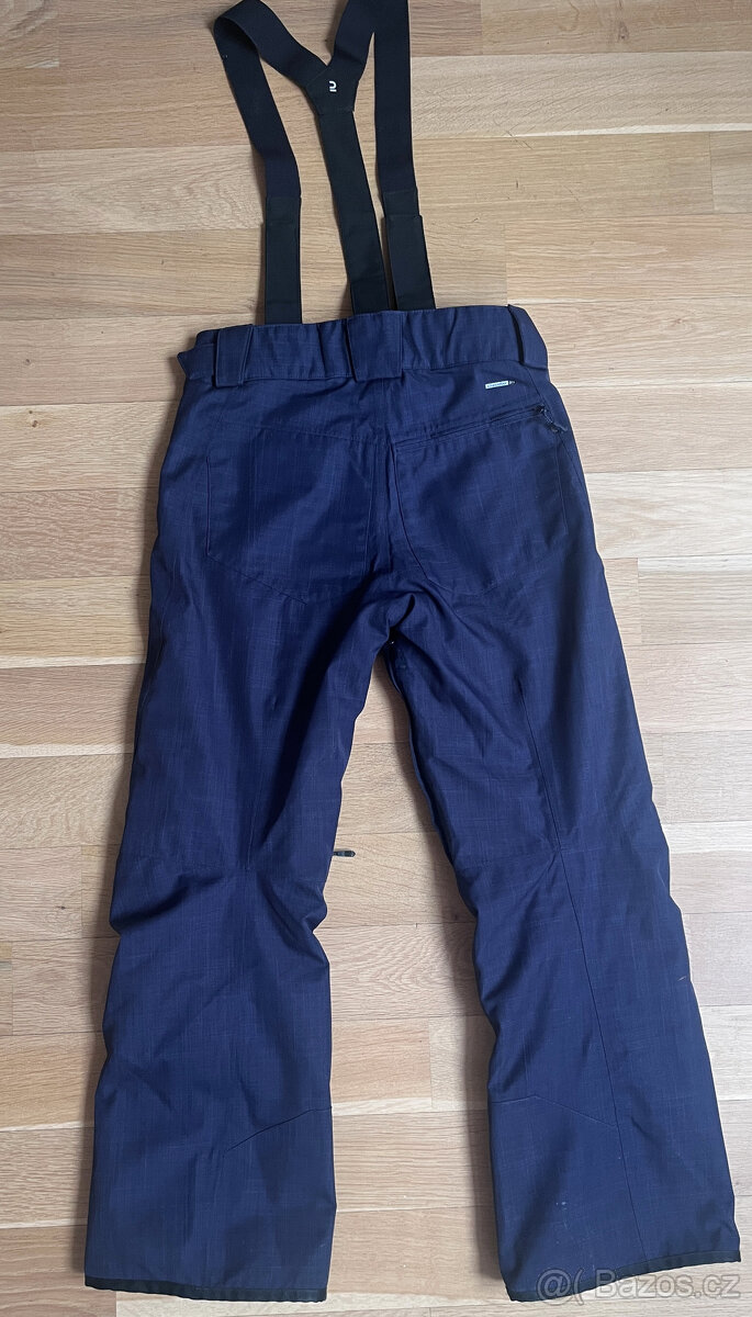 Pánské lyžařské kalhoty SALOMON, vel. S, tm. modré - 2