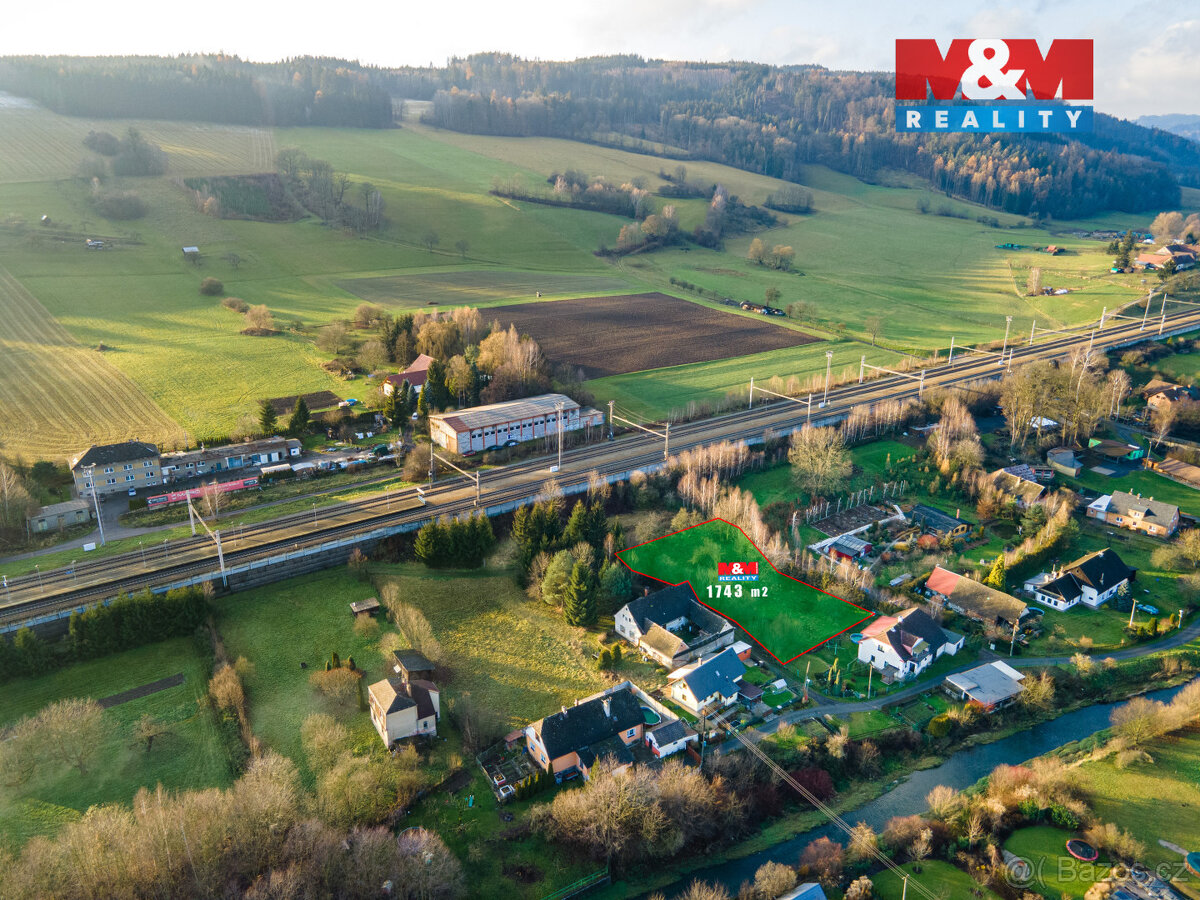 Prodej pozemku k výstavbě 1743 m², Dlouhá Třebová - 2