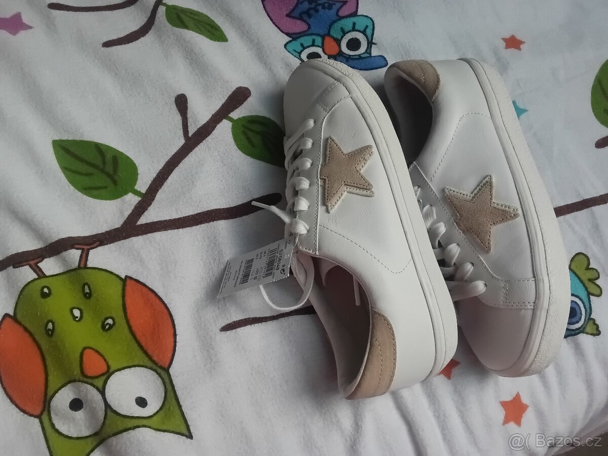 NOVÉ BÍLÉ TENISKY 37 NEXT - 2