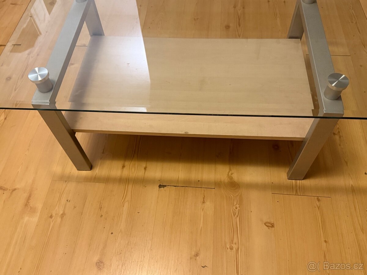 Skleněný konferenční stůl - 2