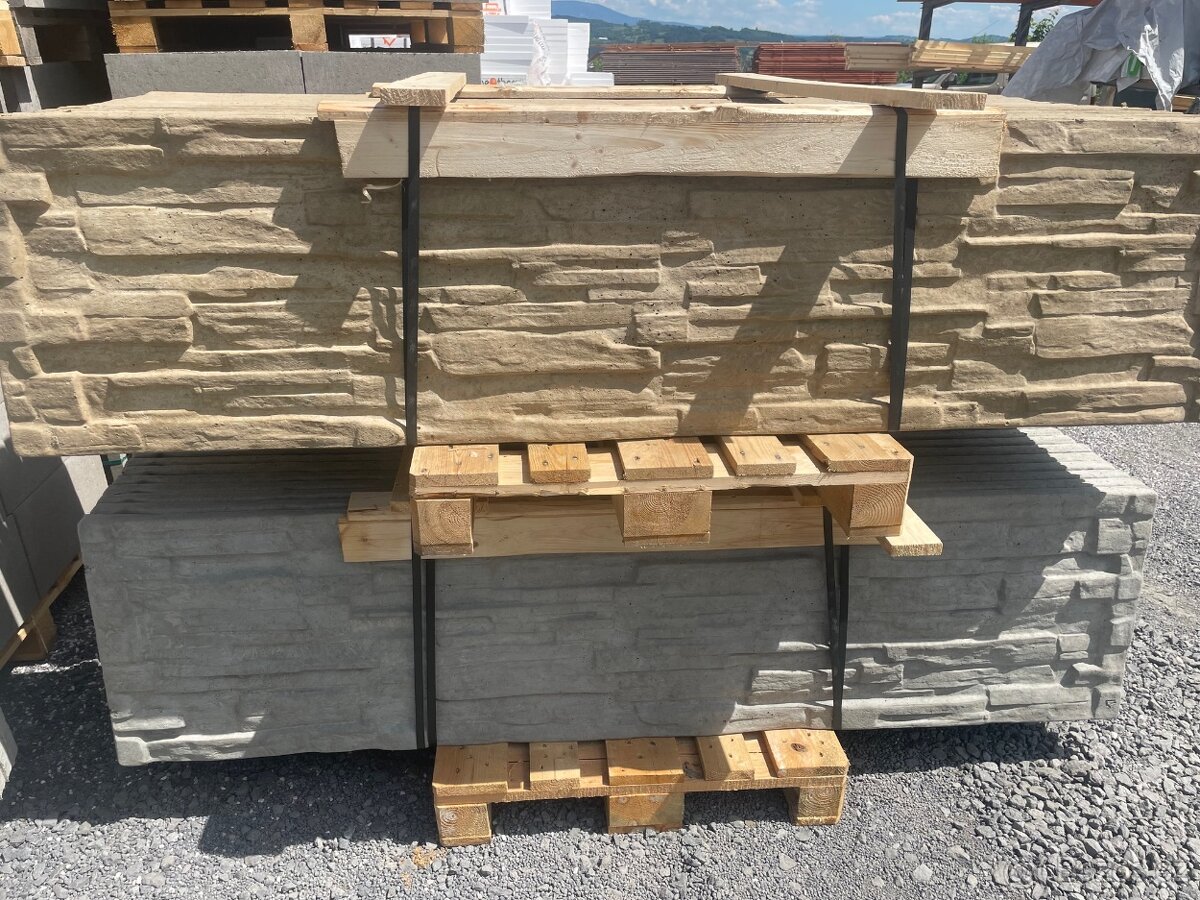 Betonové ploty-možno i montáže - 2