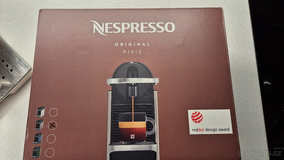 Kávovar Nespresso Pixie C62 Titan – nový, nepoužitý - 2