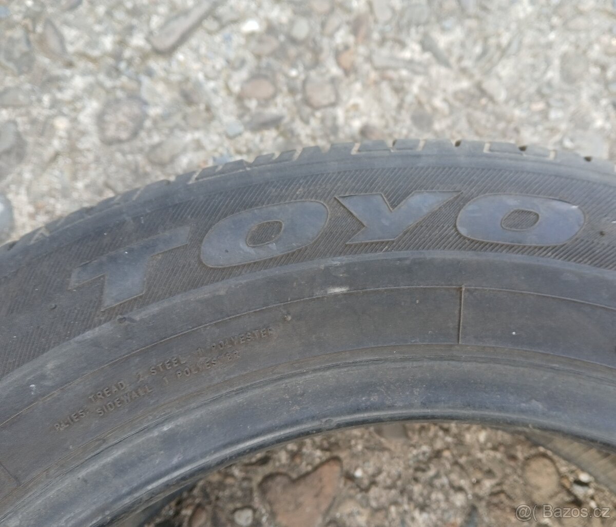 2x letni toyo 165/65 R14, dezen=6mm - 2