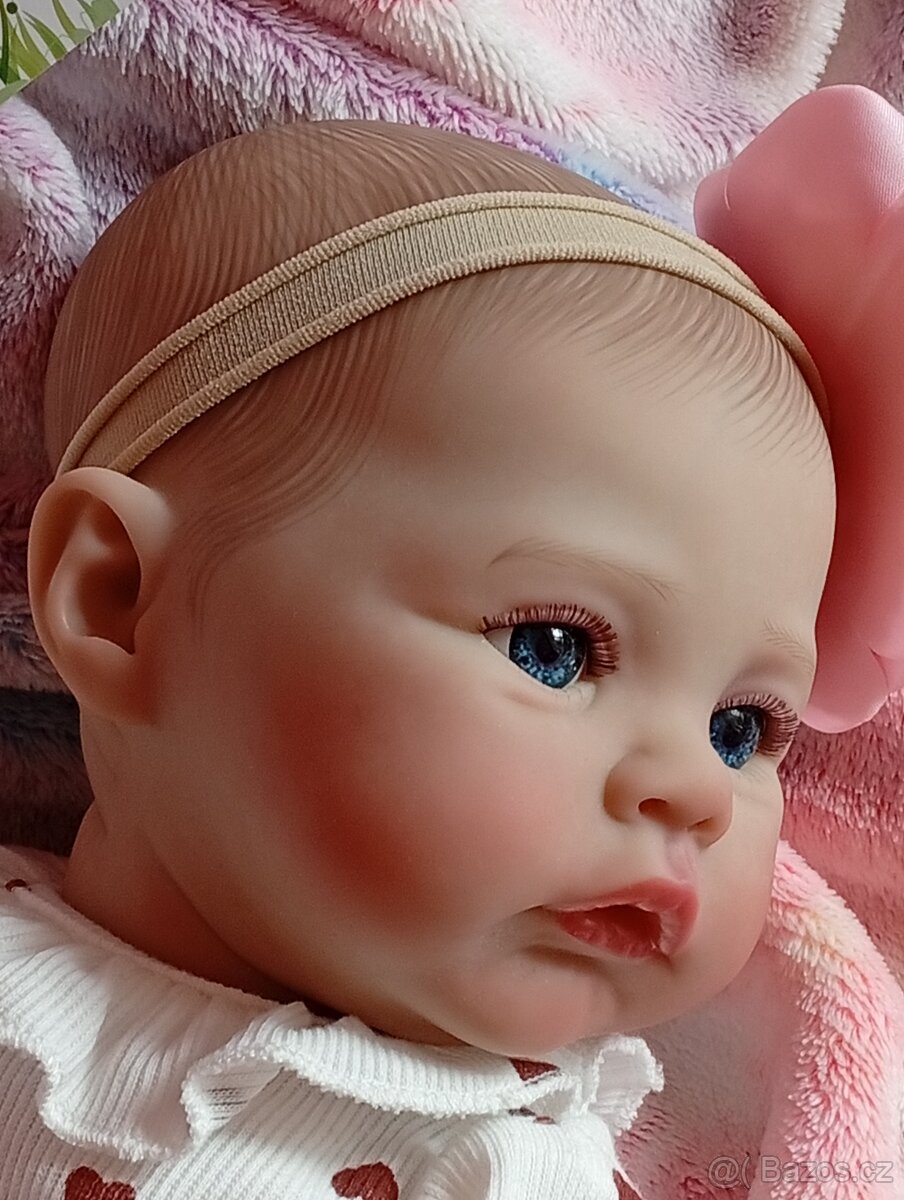 Realistická Reborn panenka holčička - 2