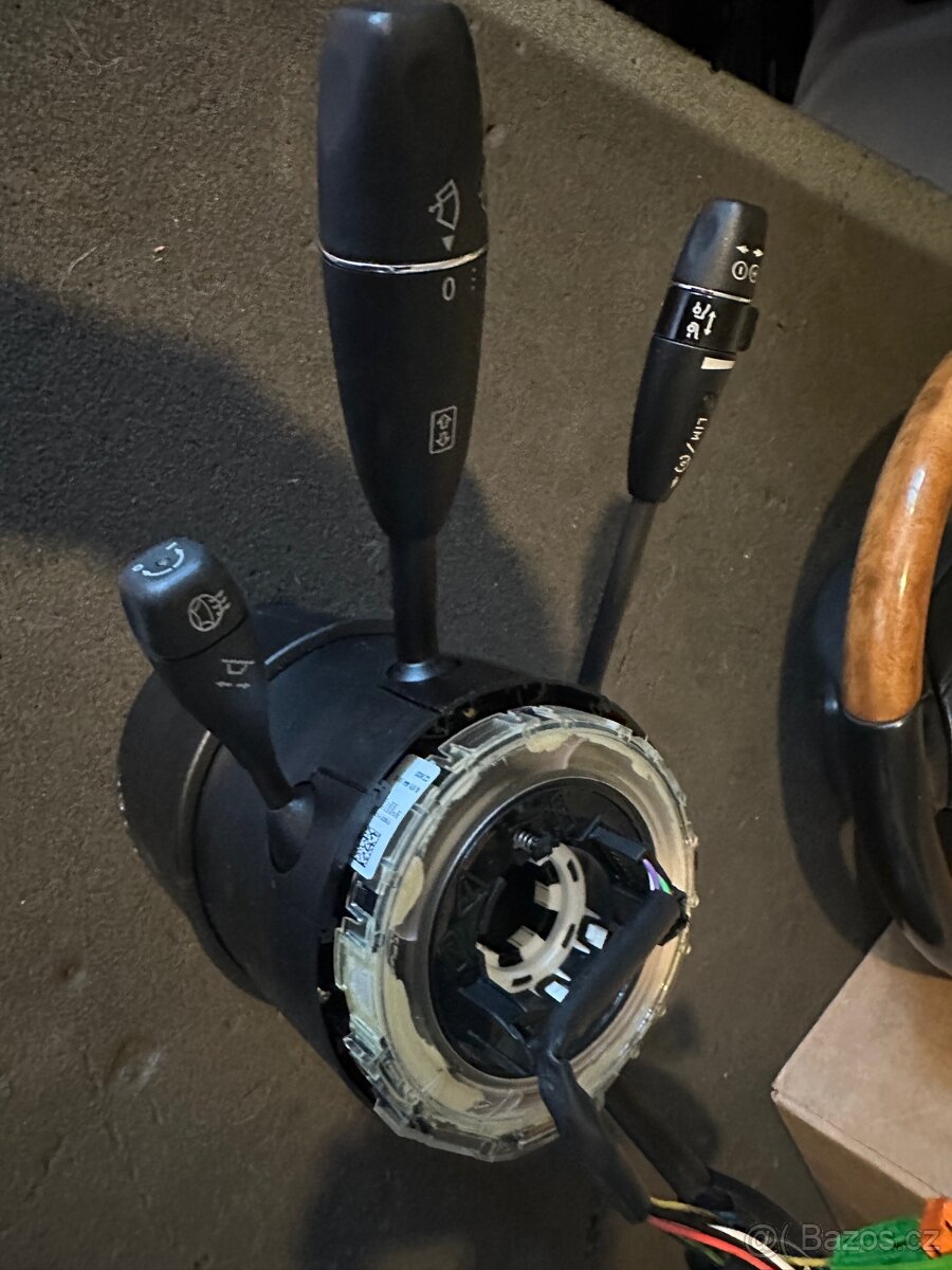 Mercedes w221 - podvolantové páčky, MRM modul - 2