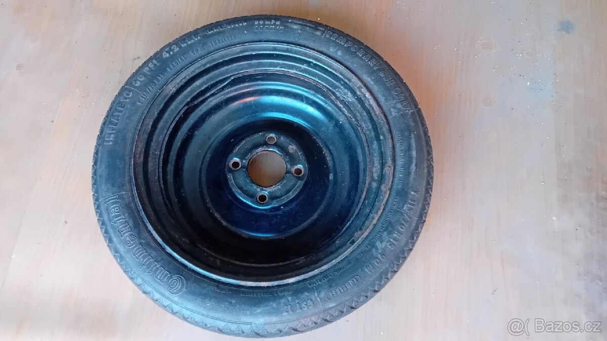 Dojezdove kolo - rezerva 4x108 R15 - 2