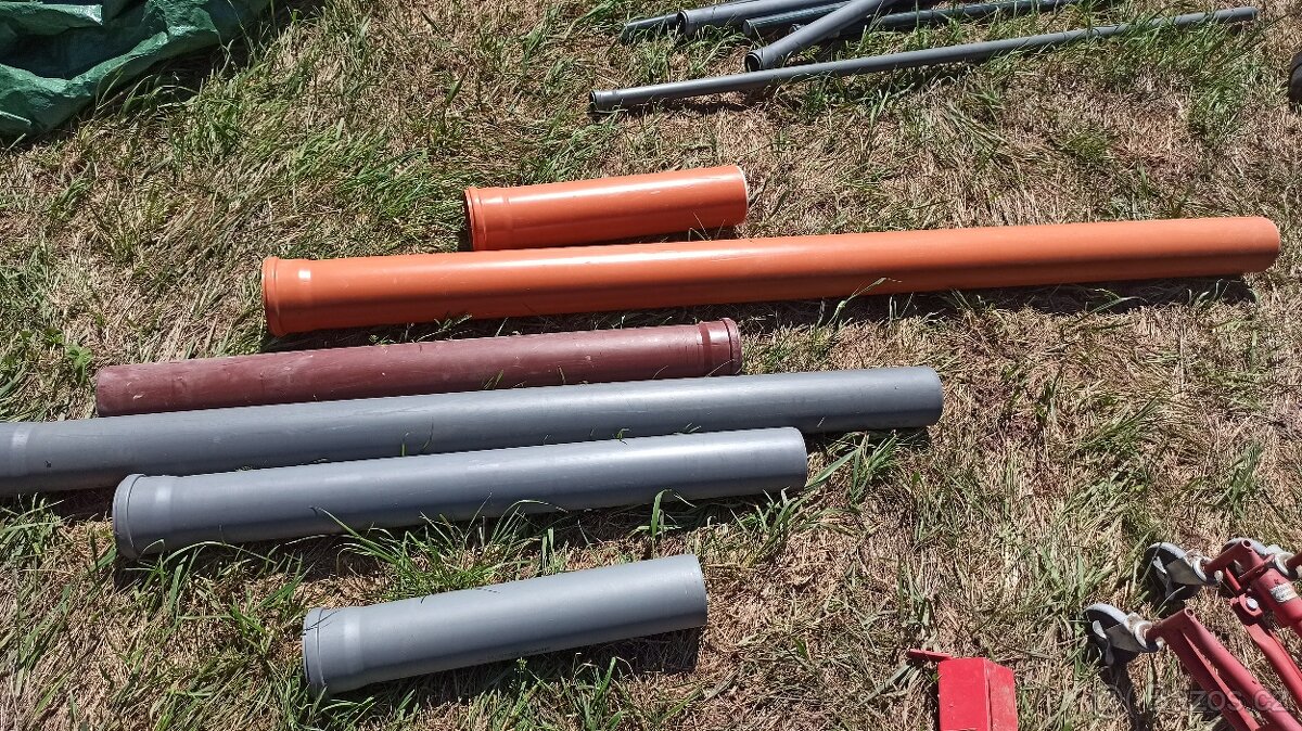 Potrubí, kolena, víčka, zátky. redukce, KG a HT, objímky - 2