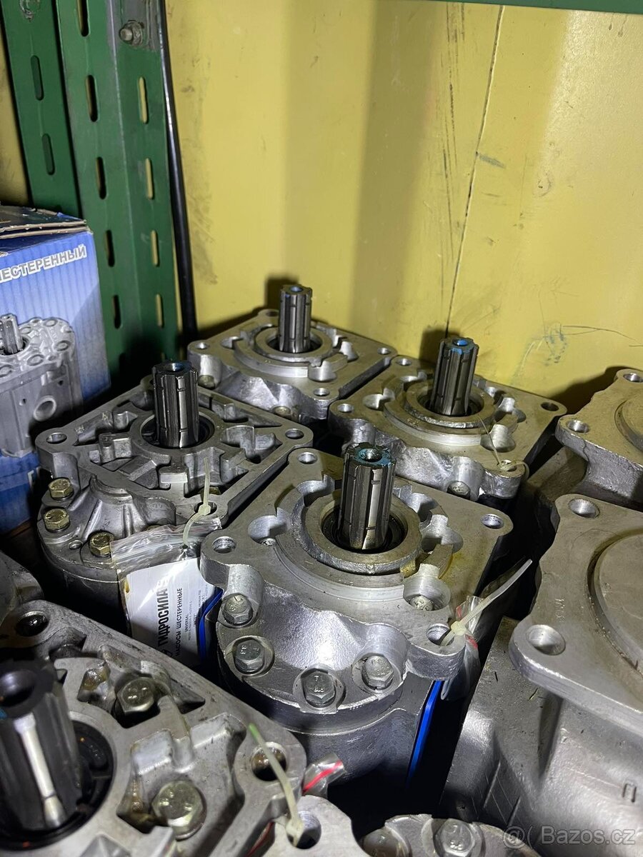 Čerpadla bagr Bělorus podkop NŠ 100 levé, pravé, NŠ 32 leve - 2