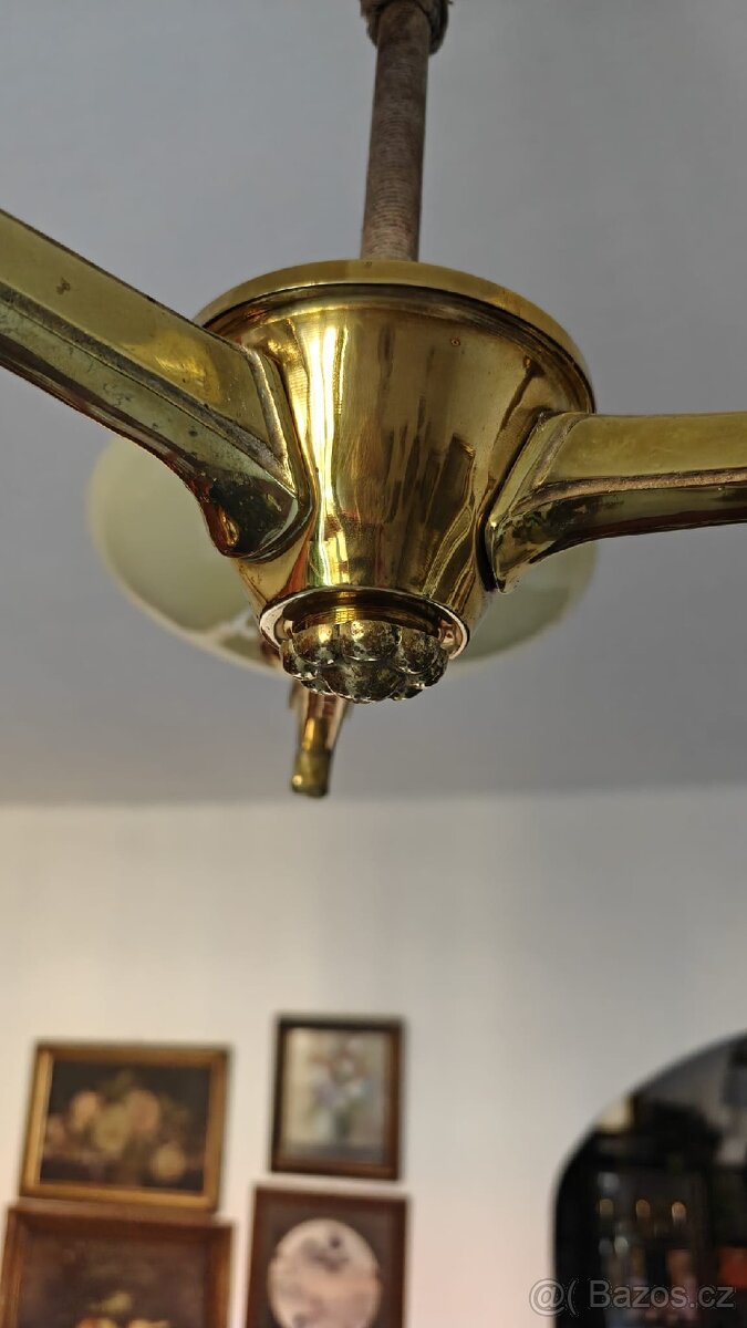 Mosazný lustr - 2