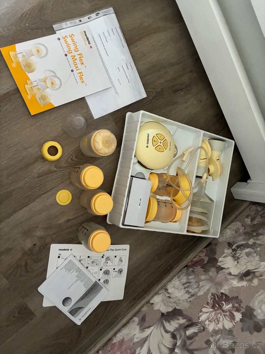 Medela swing double, elekticka odsavacka mleka na obe prsa - 2