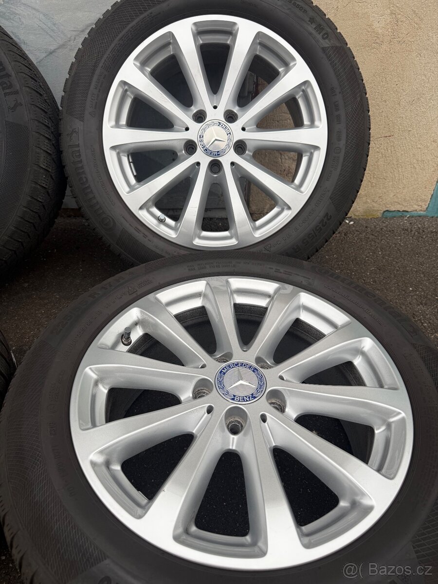 Originál Mercedes 5x112 R17 225/55R17 - 2