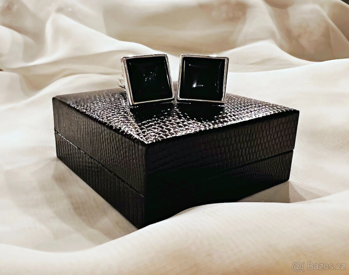 Elegantní pánské manžetové knoflíčky PIETRO FILIPI (nové) - 2