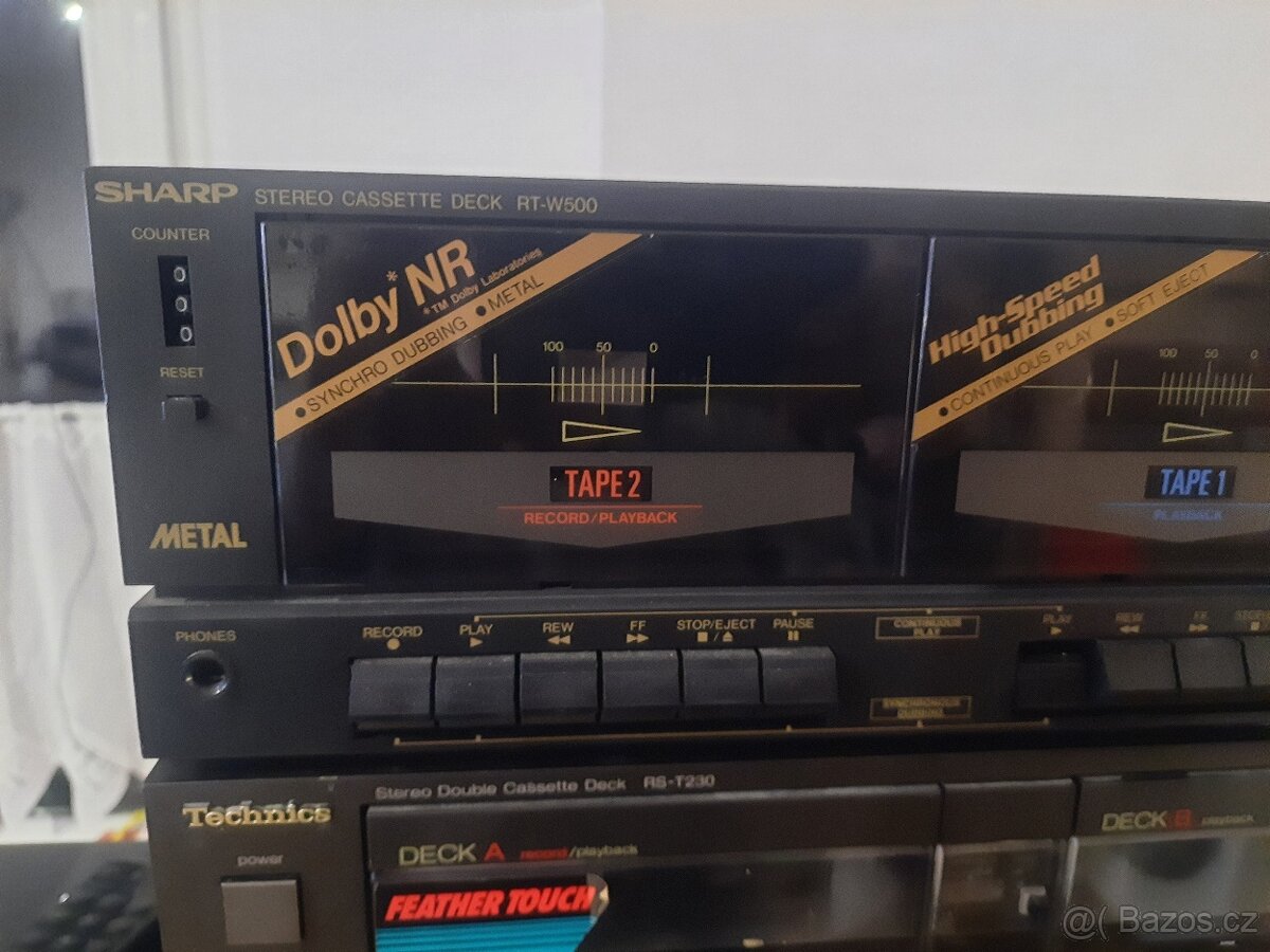 Tape deck Sharp a technics - 2