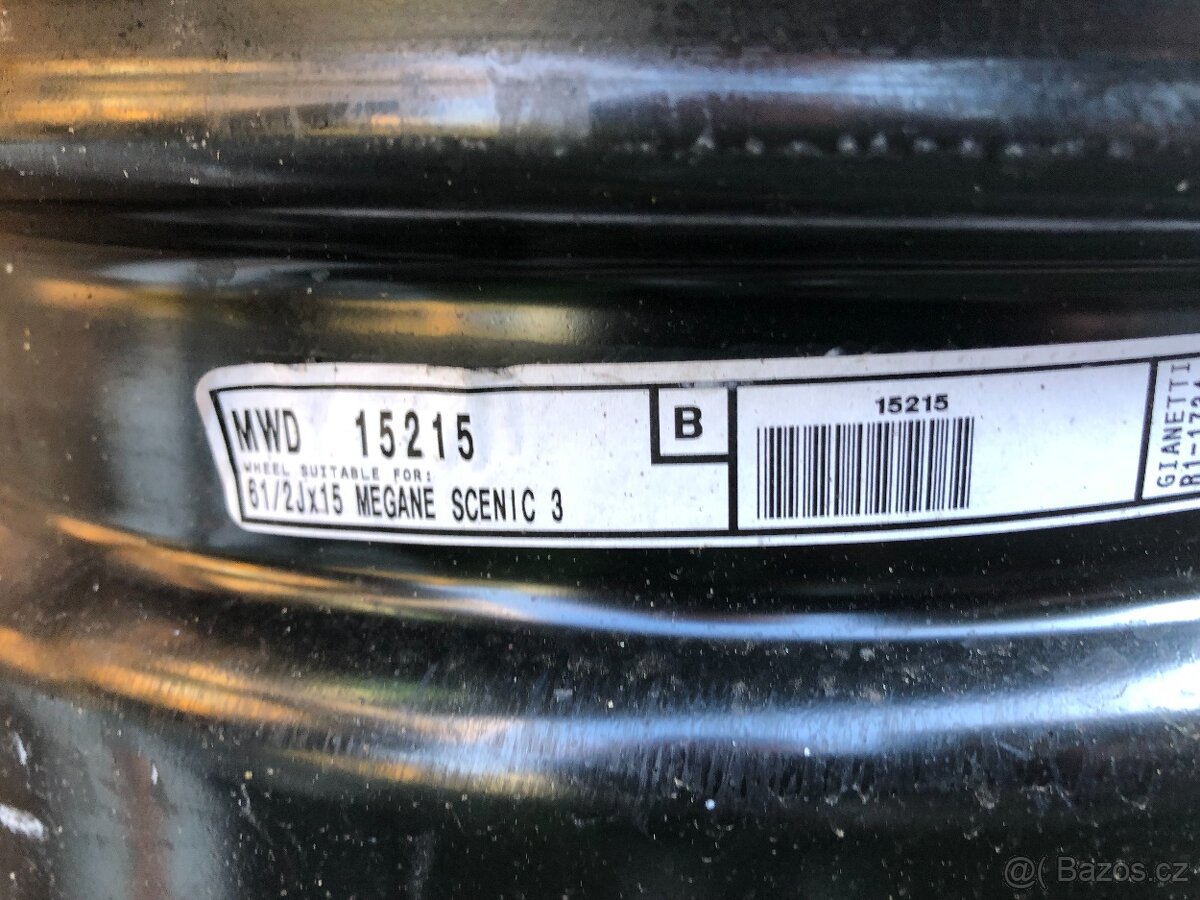 Disky Renault 5x114,3 r15 - 2