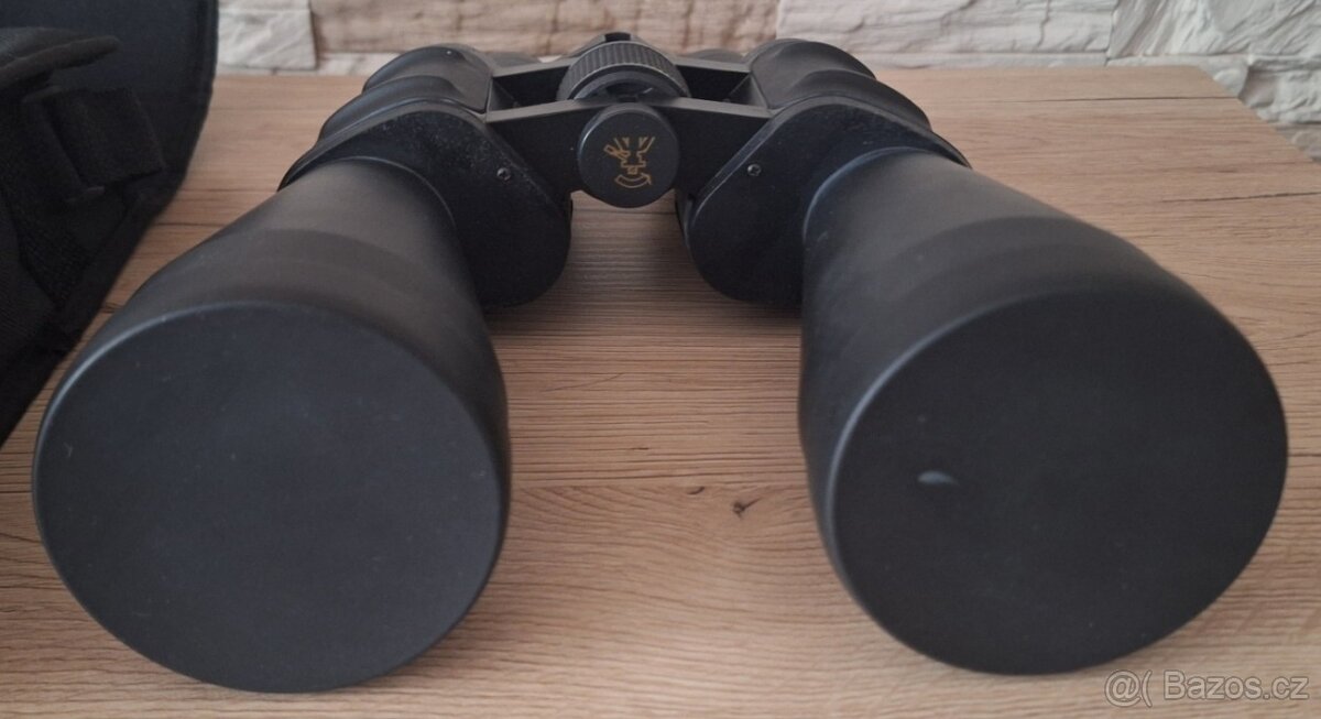dalekohled 20x50 černý - 2