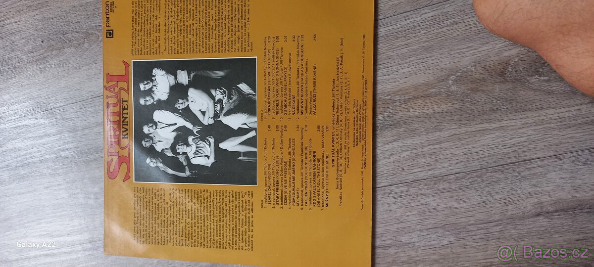 Prodam lp Spiritual Kvintet - 2