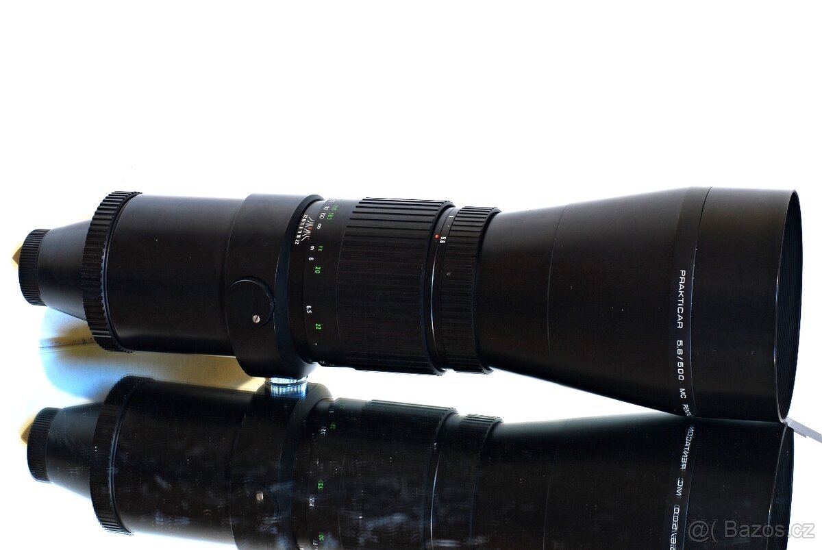 Pentacon MC Prakticar 5,6/500mm M42 možno SIX - 2