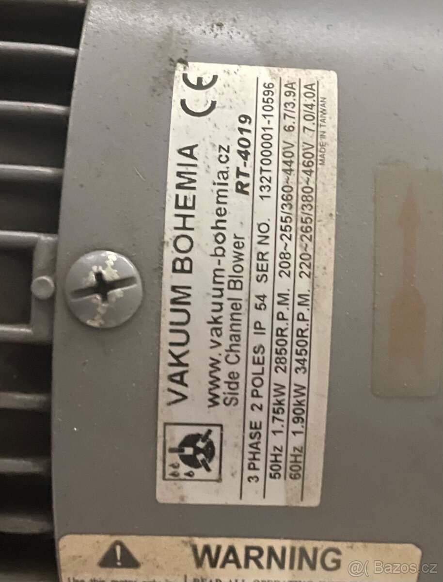 Dmychadlo s bocnim kanalem RT-4019 - 2