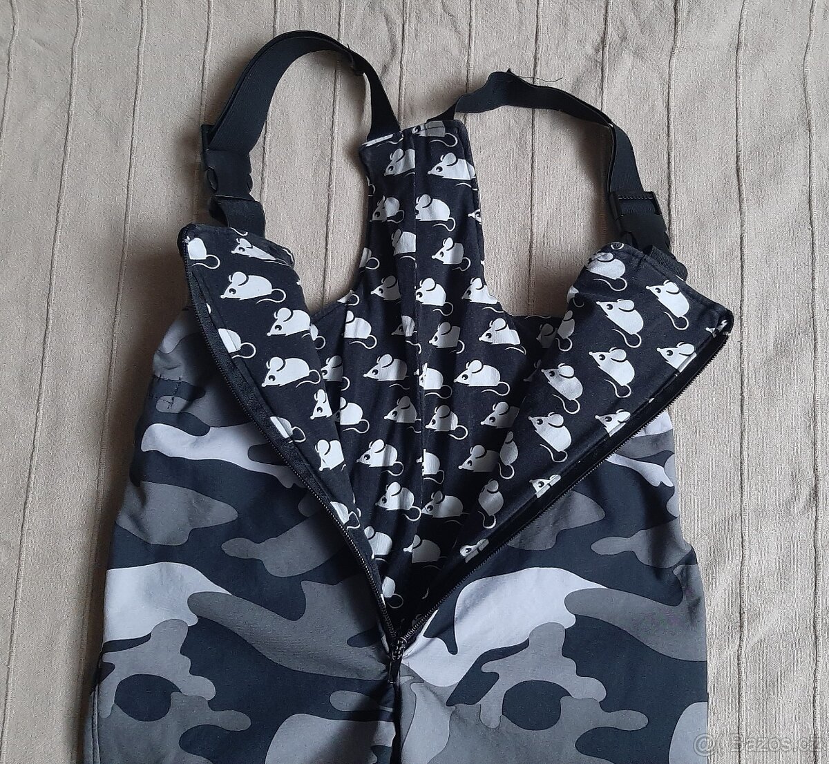 Chlapecké softshellové kalhoty s laclem 116 - 2