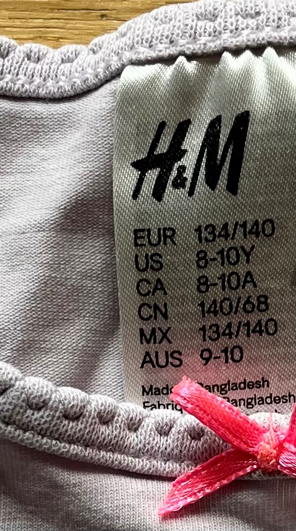 Dívčí košilka H&M, 2x, vel. 134-140 - 2