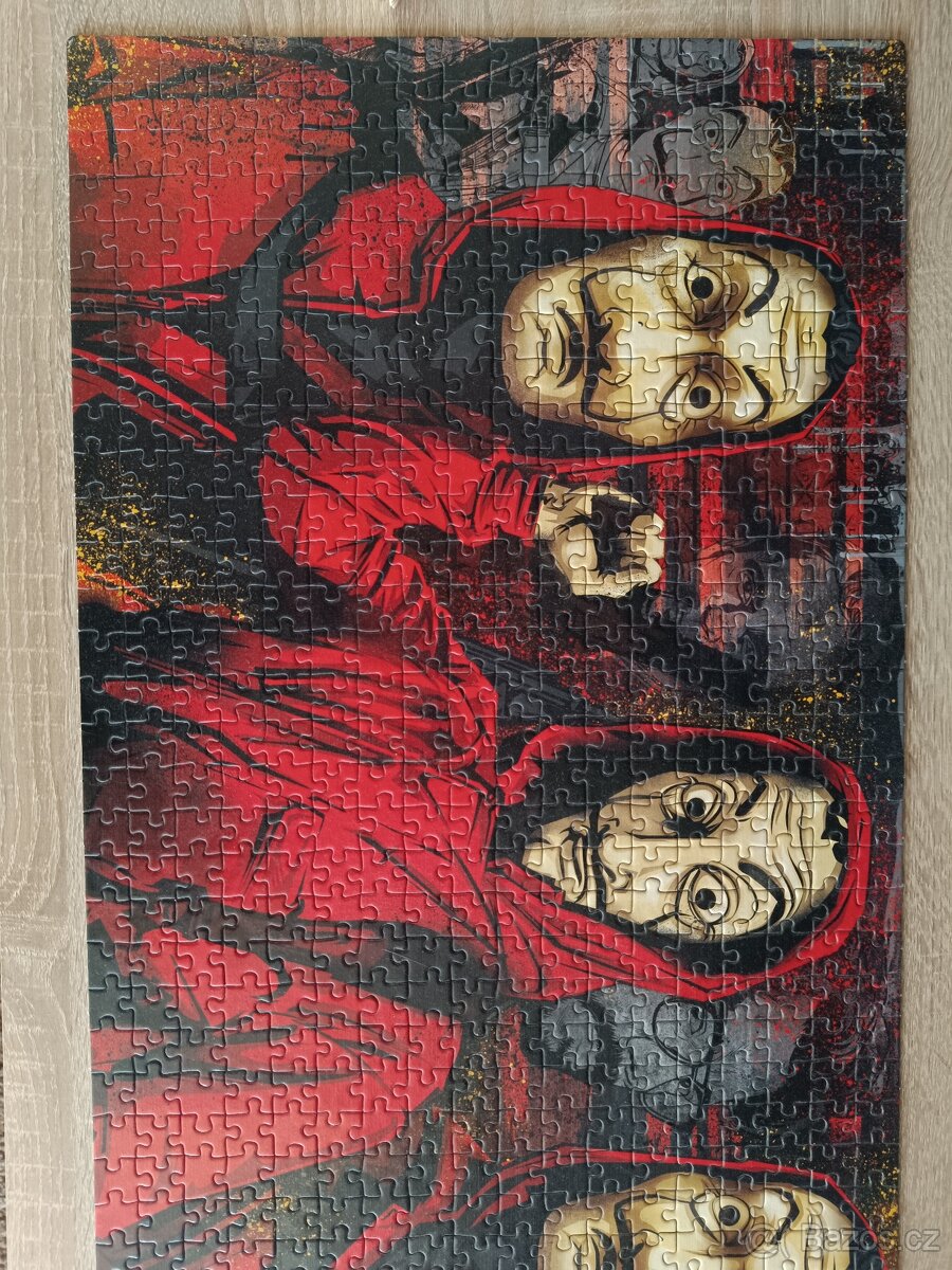 Puzzle papírový dům - 2